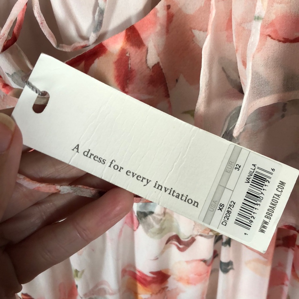 NWT BB Dakota RSVP TAE sun dress XS sold out - Picture 6 of 6